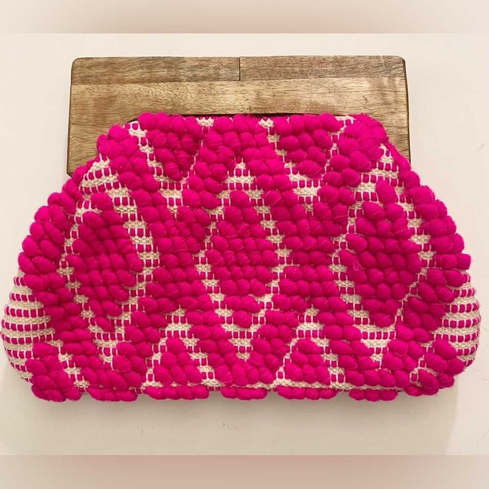 Fabulous MJ New York Pink Clutch Bag